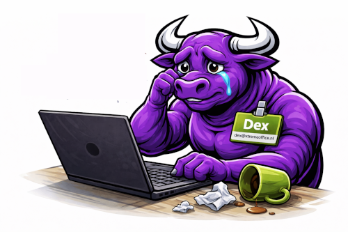 Dex - lege winkelwagen